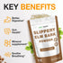 ECO-TASTE Slippery Elm Powder for Gut-Health, Pure Inner Slippery Bark Powder 2000mg per Serving, Vegetarian - 226 Grams...