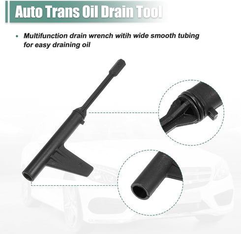 X AUTOHAUX 4pcs Transmission Oil Filling Tool Adapter Set for Mercedes Benz 2015 & UP 725 Gearbox 9-Speed Oil Change Transmission Oil Filler Tool ...