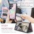 for Samsung Galaxy S24 Ultra Case with Card Holder, for Samsung S24 Ultra Wallet Case for Women Men with RFID Blocking, Durable Kickstand Shockpro...