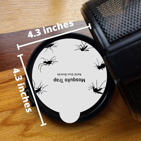 36Pcs Refill Glue Boards 4.3" Sticky Glue Pads Compatible with Katchy, Fenun and Other Models Indoor Mosquito Insect Trap, Bug Catcher Replacement...