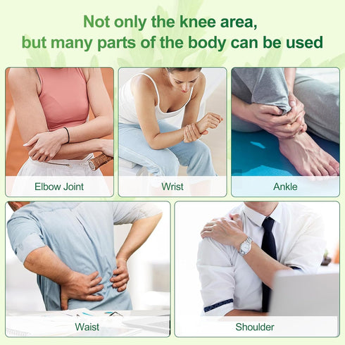 MQ 24 Count Knee Patches, Heat Patches for Knee, Knee Relief Patches, Warming Herbal Patches Long-Lasting Relief for for Knee, Back, Neck, Shoulde...