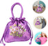 Holibanna Handbags Tote Bags The Tote Bag Purse Drawstring Tote Bag Women Drawstring Handbag Embroidered Handbag Small Drawstring Handbag Embroide...