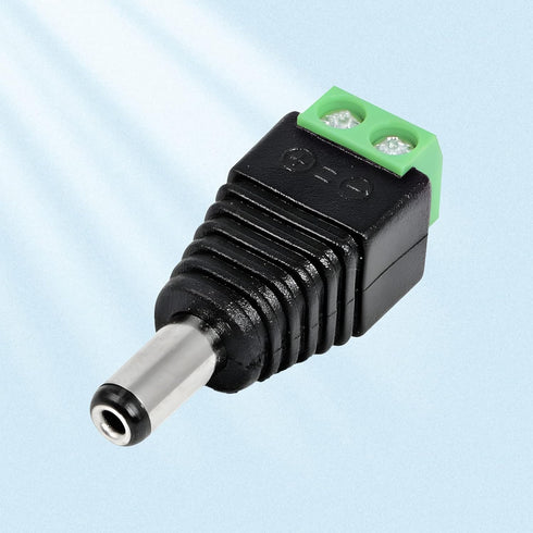 20 Pieces DC 12V 5A Male Plug Connector 5.5mm X 2.1mm? DC Power Adapter Connector for LED Light Strip and CCTV Camera...