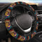 Sun with Moon Elastic Steering Wheel Cover for Women Men, Universal 15 Inch Anti Slip Auto Car Wrap Cover...