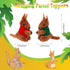 20Pcs Kangaroo Clip Buddy Kangaroo Clip Kangaroo Stuffed Animal Pencil Toppers Kangaroo Prizes Fuzzy Kangaroo Hugger Clip Animal Plush Pencil Clip...