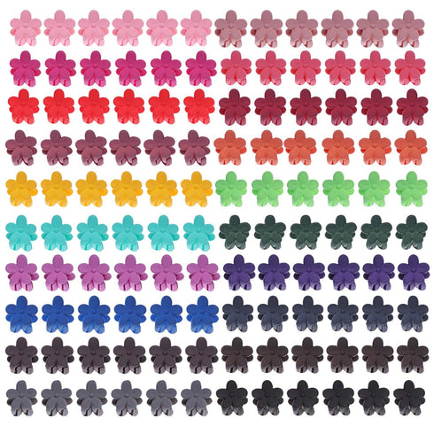 inSowni 120 Pack Flower Mini Hair Claw Clips Small Bang Barrettes for Baby Girls Toddlers Teens Kids...