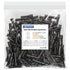 100 Pcs Black Heat Shrink Butt Connectors, 14-12 AWG Marine Grade Heat Shrink Wire Connectors, Tinned Copper, Waterproof Insulated Crimp Butt Spli...