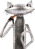 Tooarts Music Cat Metal Sculpture Iron Statue Handwork Handicrafts, 3 Funny Design...
