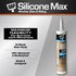 DAP Silicone Max All Purpose Sealant, Clear, 10.1 Oz (7079808791)...