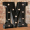 Decorative LED Illuminated Letter Marquee Sign - Alphabet Marquee Letters with Lights For Wedding Birthday Party Christmas Night Light Lamp Home B...