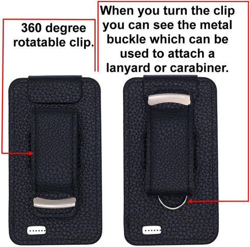 Fitted Leather Case W/Screen Protector (Lanyard Included) for Dexcom G7 / G6 Receiver (Purple)...