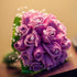 100 Pcs Boutonniere Pins, 2.1 Inch Bouquet Pins Floral Diamond Rhinestones Crystal Head Pins, Straight Head Pins for Wedding Bouquet Flower DIY Su...