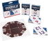 Brybelly Travel Dominos Playing Cards with Numerals - Lightweight Portable Double 12 Dominoes Set - Easy to Hold, Read, and Play for Children and ...