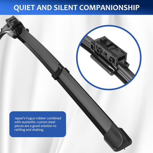 Windshield Wipers 22"+22"?Top Lock MB,Set of 2?replacement for MBZ C300,C350e,C400,C43AMG,C450AMG,C63AMG,C63AMGS,GLC300,GLC350e,GLC43,AMG,GLC63AMG...