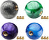 Shift knob Round Ball Marble Style Universal for Manual Automatic Vehicles with 3 adapters (Blue)...