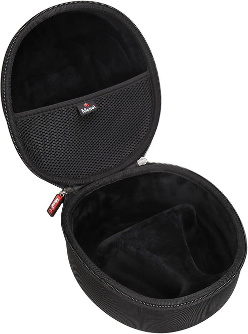 Mchoi Hard Carrying Case Fits for Logitech Zone Vibe 100/125 Wireless Headphones, Waterproof Grey Headphones Travel Protective Case, Case Only, Bl...