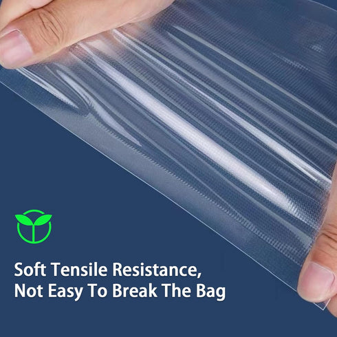 Vacuum Sealer Bags,Heavy Duty Pre-Cut Design Commercial Grade 4x6 Inch Food Sealable Bag for Heat Seal Food Storage, Seal Bag Boilsafe to 280°F Fr...