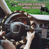 SuperKaKa Brown Cow Print Steering Wheel Cover,Cute Auto Anti-Slip Breathable Cow-Pattern Covers Protector Universal Car Interior Accessories for ...