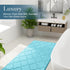 OLANLY Memory Foam Bath Mat Rug 24x16, Ultra Soft Non Slip and Absorbent Bathroom Rug, Machine Wash Dry, Comfortable, Thick Bath Rug Carpet for Ba...