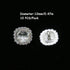 10 PCS Rhinestone Crystal Buttons Sewing Button with Shank, for DIY Crafts Clothes Bags Embellishment Decoration, SHUNLI...