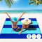 Beach Blanket Oversized Extra Large 78" X 81",Waterproof Sandproof Beach Blanket 1-7 Adults Lightweight Durable for Travel Camping Hiking Picnic...