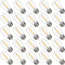 S14 Replacement LED Light Bulbs, Shatterproof & Waterproof 1W S14 LED Bulbs, Outdoor String Lights , E26 Base Patio Edison LED Light Bulbs, Warm W...