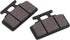 Motorcycle Disc Brake Pad, 1 Pair ATV Front Disc Brake Pads Fit for GY6 50cc Scooter Moped ATV Motorcycle Scooter...