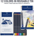 Faber-Castell Creative Studio Goldfaber Wood Cased Color Pencils - Tin of 12 Colors...
