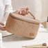 Travel Portable Cosmetic Bag Brown Makeup Bag Cute Makeup Case Organizer Toiletry Bag for Women PU Leather Waterproof (Coffee, Small)......