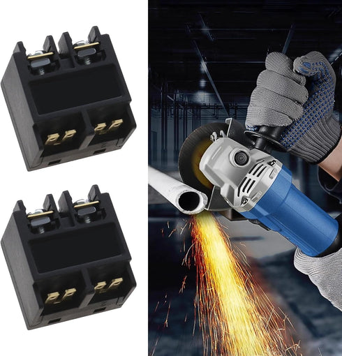 2PCS Angle Grinder Switch for 100mm 4" Angle Grinder Push Button Power Switch Replacement Handheld Electric Tool Accessories...