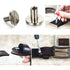 Teng Lang 50Sets Metal Chicago Screws Binding Leather Screw Nail Rivet Button Solid Belt Tack (Silvery, 3/8 Inch)...