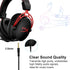 Cloud Alpha Cable with Mute & Volume Controls Compatible with Hyperx Cloud Mix and Cloud Alpha Gaming Headset, for Logitech G933 G633 G935 G635 Ga...
