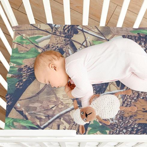 Fitted Crib Sheets for Boys Girls, Soft Breathable Comfortable Military Texture Camo Baby Sheet Set, Crib Sheets Fits Standard Crib and Toddler Ma...