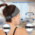 4 in1 Sleeping Bluetooth Headphones, Sport Headband and Sleep Mask with Ultra-Thin Speakers for Side Sleepers- Sports Headband, and Bluetooth Head...