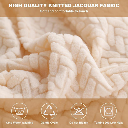 Magic Sofa Covers Soothing Home Sofa Cushion Covers Sofa Hero Covers for Couch Magic Couch Covers Stretch Slipcovers for Couches and Sofas (Wheat-...