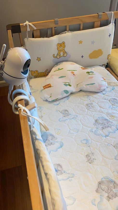 iFamily Flexible Mount Shelf Baby Camera SM650/SM43E/SM43EV2/SM653/70A, UKSUP 663, mounting on Baby Bed or Wall Mount Shelf, Curtain Rods without ...