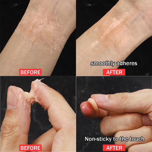 BOBISUKA Scar Wax Extension Oil for Professional SFX Makeup,Fake Wound Modeling Extension Oil,Smoothly Non-Sticky Halloween Special Effects Makeup...