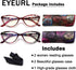 Cat Eye Blue Light Blocking Glasses for Womens - 2 Pairs Lightweight Blue Screen Computer Eyeglasses Anti Glare Glasses...