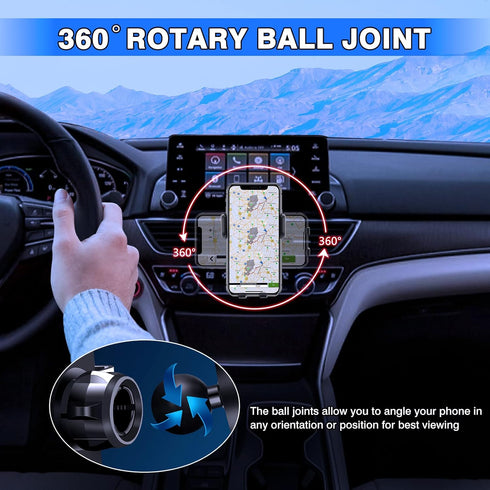 Karltys Car Phone Holder for Honda Civic 2016-2021 Accessories, 10th Gen. Civic Cell Phone Holer Air Vent Mount for 4-7 Inch Smartphones, Never Bl...