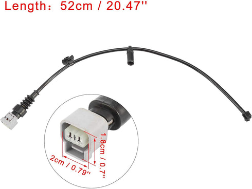 X AUTOHAUX 2pcs Car Front Brake Pad Wear Sensor for Lexus LS460 2002-2019 47790-55070...
