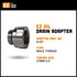 EZ (A-211) Silver 27mm-2.0 Thread Size Oil Drain Valve Adapter...