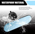 1 PC Car Interior Rearview Mirror, 8.66" x 2.55" Strong Adhesive Suction Cup HD Windshield Rear Flat Glass Mirror, Decorative Modification Accesso...