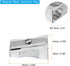 PATIKIL Metal Pencil Sharpeners, 24 Pack Aluminum Alloy Mini Manual Pencil Sharpener with Single Hole for Office Classroom Art Painting, Silver...