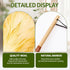 Lambs Wool Duster 20 Inch Handheld Wooden Wool Duster for Cleaning Window Blinds Computer Furniture (2PCS)...