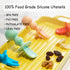 12 Pack Baby Utensils, Silicone Baby Spoons Self Feeding and Baby Forks, Toddler Utensils for Baby Led Weaning, Chewable Utensils First Stage...