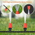80 Pcs 1/4 Inch Drip Emitter Irrigation Drippers Misting Nozzles Adjustable Micro Spray Irrigation Emitters for Garden Agricultural Irrigation Pat...