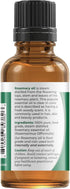 Viva Doria 100% Pure Moroccan Rosemary Essential Oil, Undiluted, Food Grade, 30 mL (1 Fluid Ounce)...