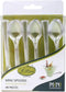 Lillian Tablesettings Mini Spoon | Polished Silver | Pack of 48 Plastic Serve-ware, 4.15 x 1.15 x 5.85 inches (31739)...