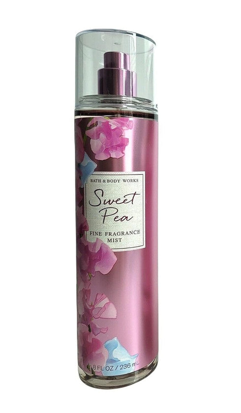 Bath & Body Works Sweet Pea Fragrance Mist Body Splas 8 oz...