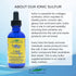 Eidon Ionic Minerals Liquid Sulfur Concentrate - Ionic MSM Sulfur Drops Supplement, Supports Healthy Joints, Smooth Skin, & Glossy Hair, No Preser...